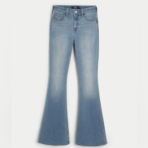 Hollister Blue Flare & Wide Leg Jeans